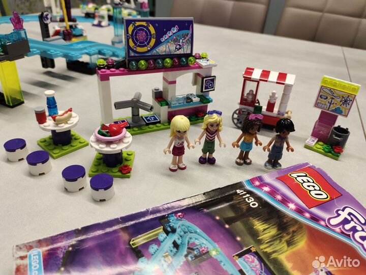 Lego Friends 41130, 41128, 41127 парк развлечений