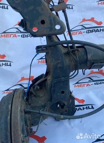 Балка подвески задняя Peugeot 207 хэтчбек TU5JP4