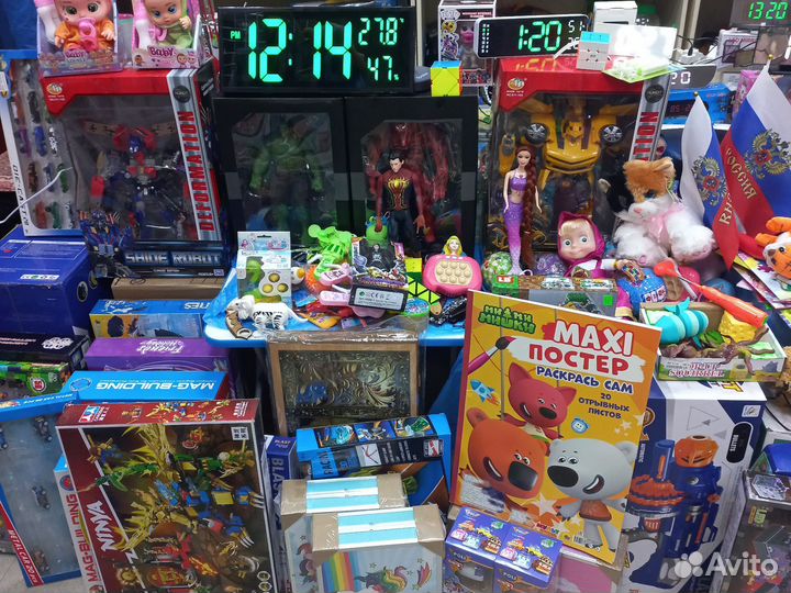 Игрушки от 0 + - 30%