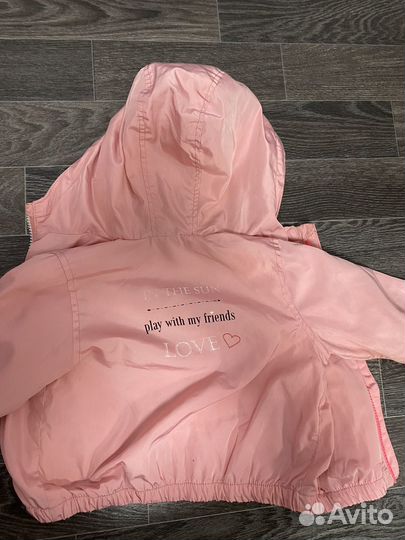 Ветровка для девочки zara 86