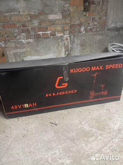 Электросамокат kugoo max speed