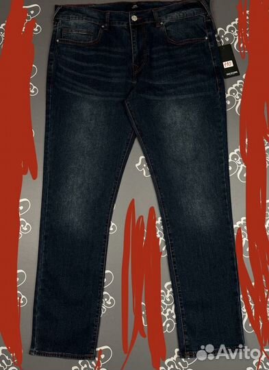 Джинсы true religion geno relaxed skini