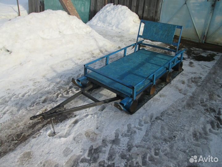 Сани для снегохода