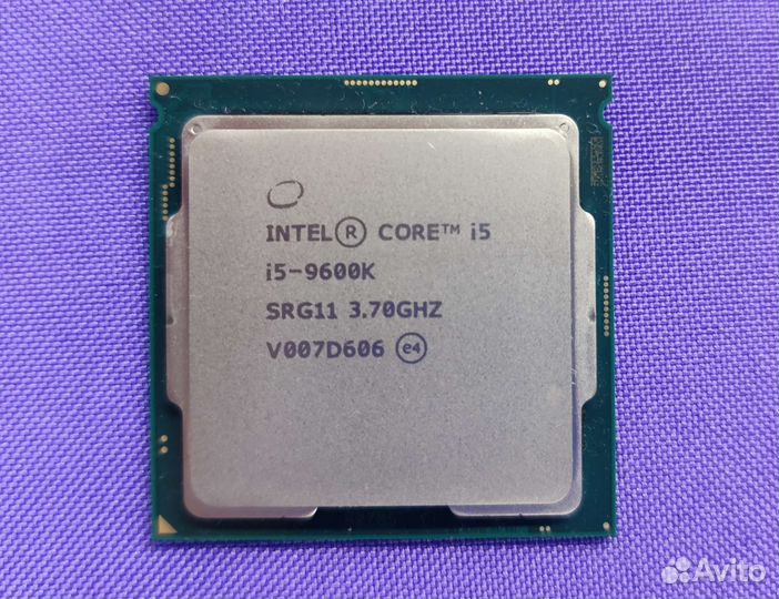 Intel Core i5 9600k (6х3.7GHz), LGA1151 V2