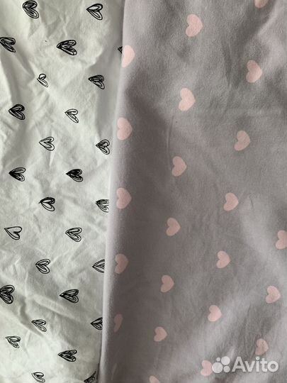 Простынь на резинке,на круглую кроватку