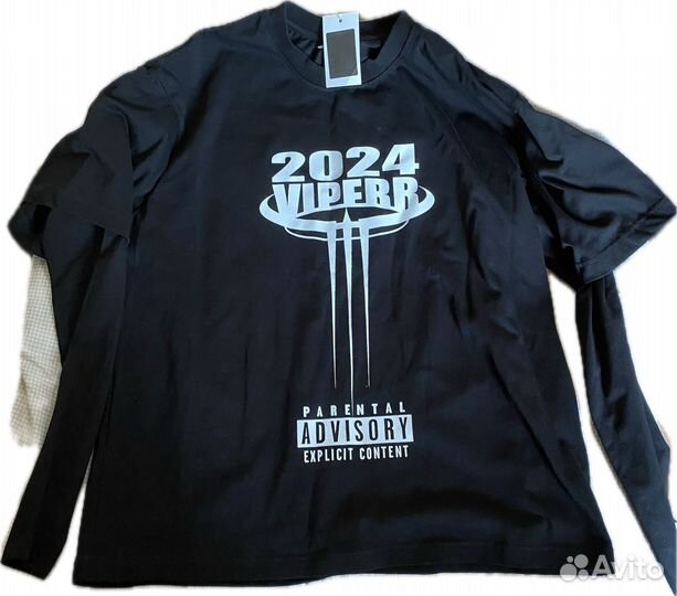Мерч viperr лонгслив
