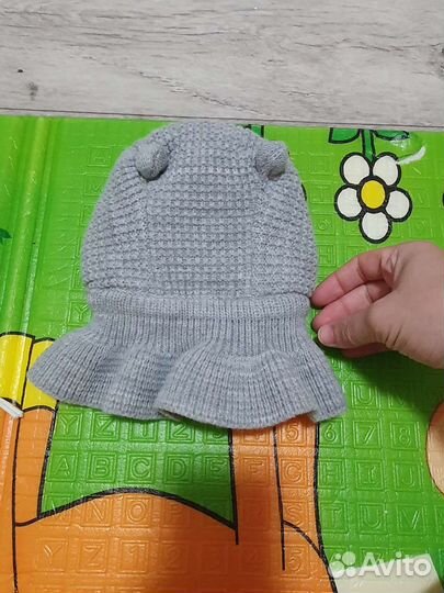 Шапка шлем журавлик