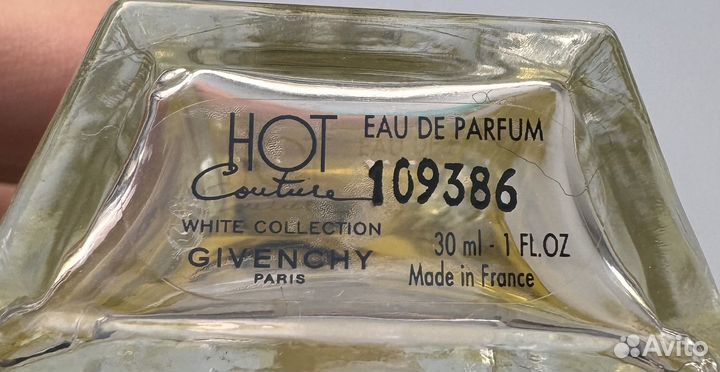 Givenchy Hot Couture White Collection 30 мл винтаж