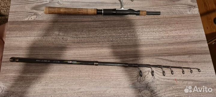 Shimano спиннинг + чехол, катушка Orra SX30