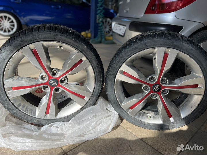 Оригинальные диски hyundai veloster r18