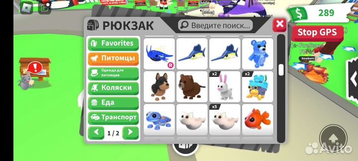 Петы в адопт ми