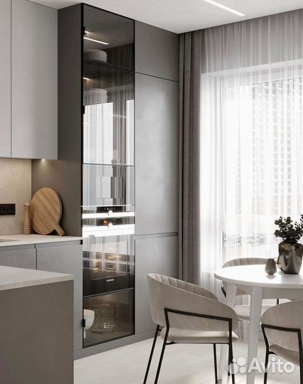 Кухня угловая на заказ.мдф фасады