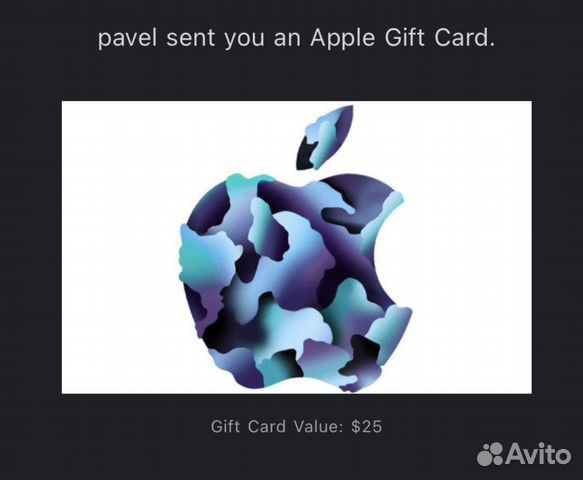 Подарочная карта apple app store купить в Москве | Хобби и отдых | Авито