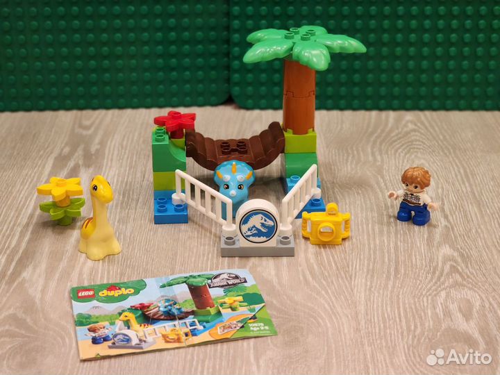 Lego Duplo Парк юрского периода Динозавры