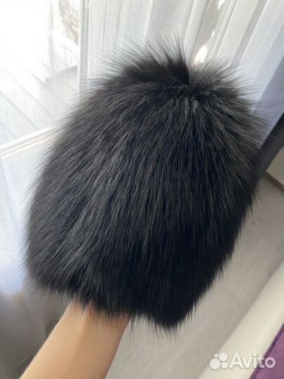 Шапка писец песец натуральная