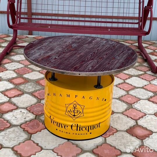 Мебель из бочек в стиле loft