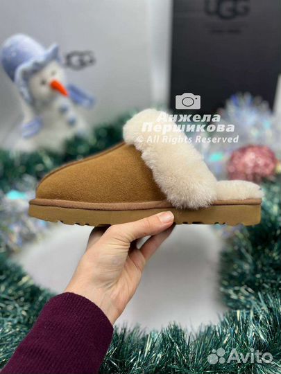 Тапочки Ugg Slippers Scufette Chestnut