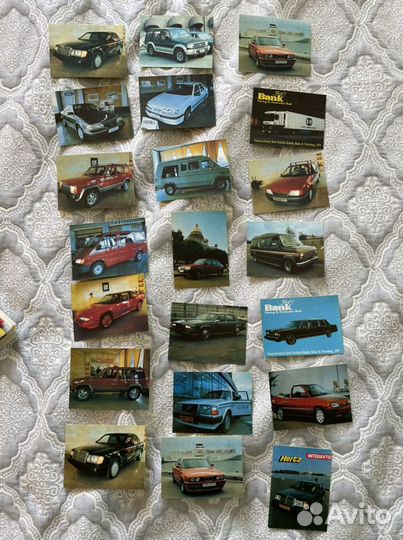 Коллекция календариков авто СССР
