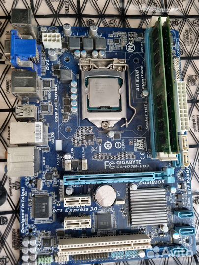 Процессор i7 3770 + озу + Материнская плата