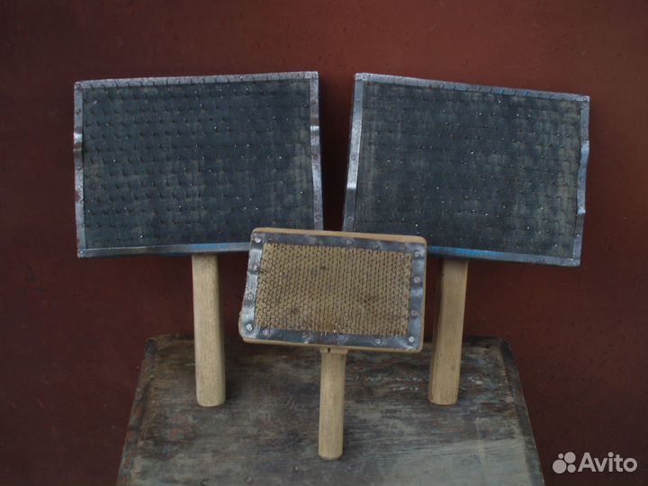 Чесалки для шерсти, пуха