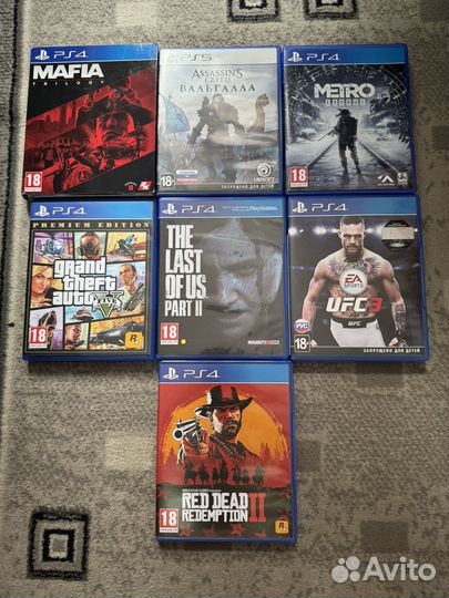 Диски Игры PS4 PS5