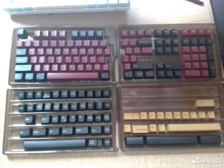 Кейкапы gmk red samurai новые