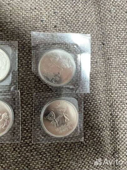 Монеты 25 рублей сочи 2014
