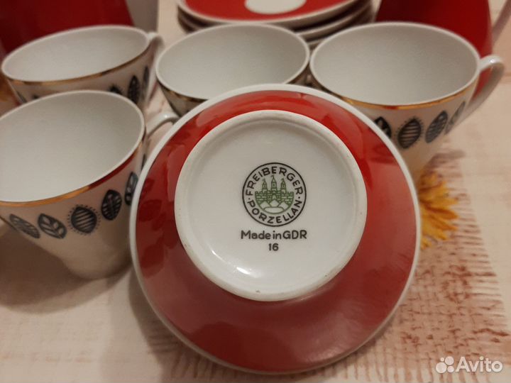 Кофейный сервиз гдр СССР