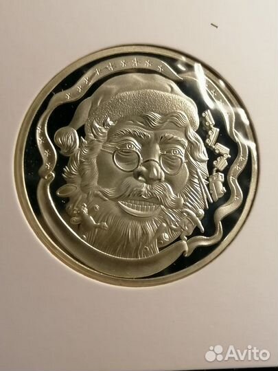 Рождественские монетовидные жетоны