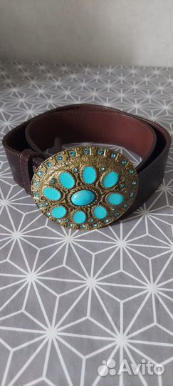 Ремень женский кожаный италия