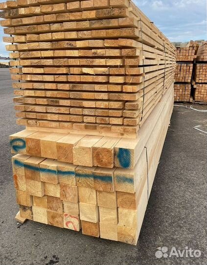 Брус обрезной 150х200х6000мм 1 сорт ГОСТ