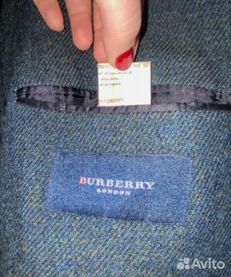 Винтажный пиджак Burberry