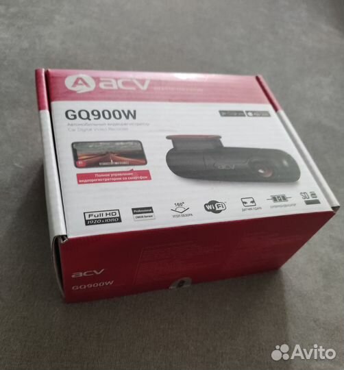 Автомобильный видеорегистратор ACV GQ900W