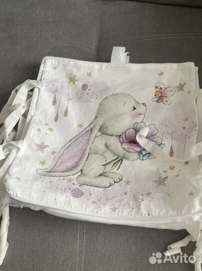 Бортики в детскую кроватку