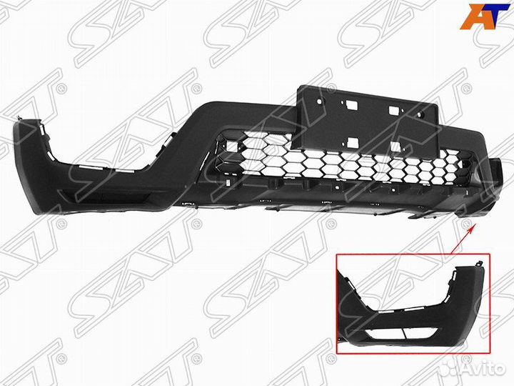 Бампер передний honda CR-V 17- нижняя часть ST-HD6