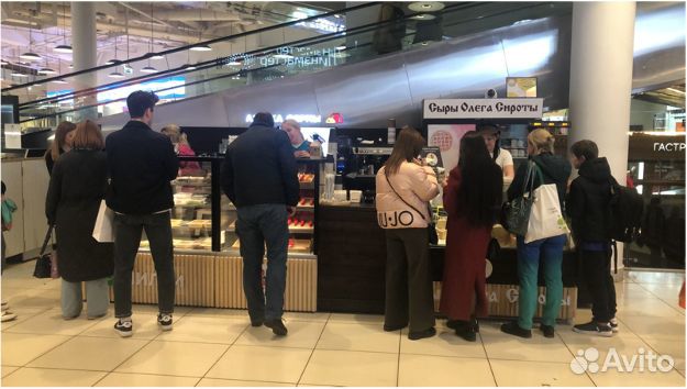 Доля 50/50 от торгового острова в ТЦ