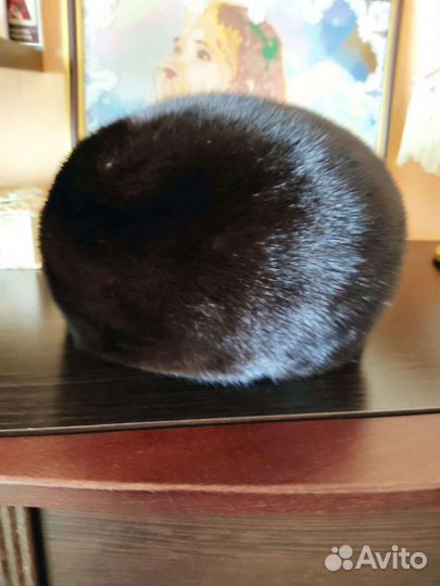 Берет норковый