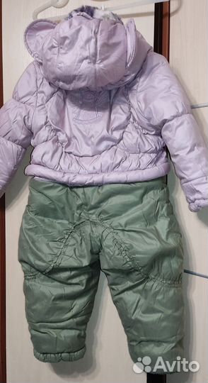 Зимний комбинезон для девочки 4 года