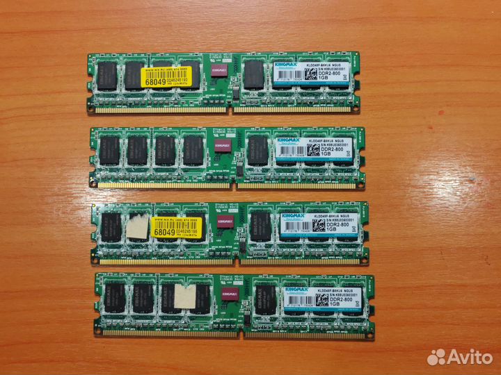 Kingmax kldd48F-B8NU5 (557631), DDR2 1x1Gb, 800MHz