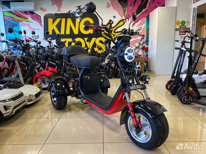 Электроскутер WS-PRO Trike+ 3000W 21Ah New 2021