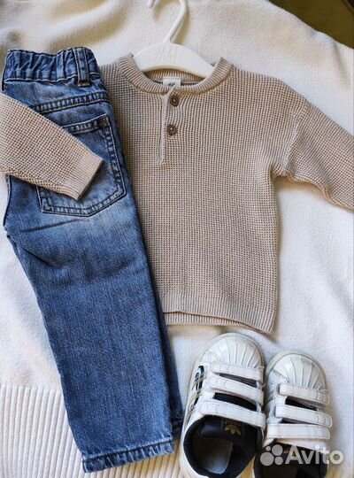 Лонгслив для мальчика hm 68 Новый