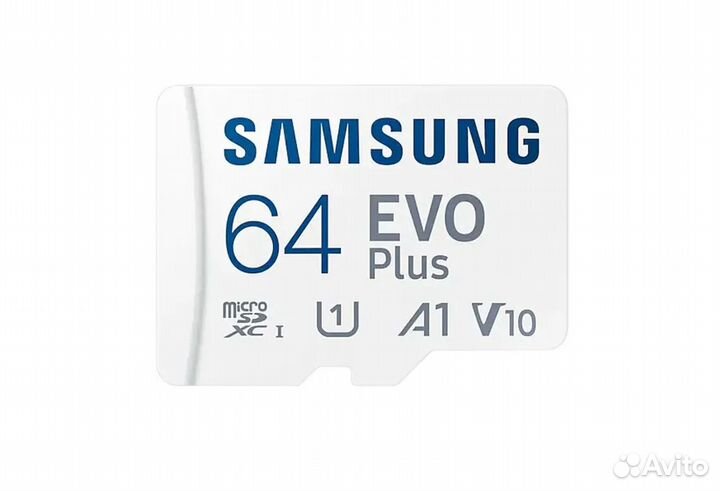 Карта памяти Samsung EVO Plus 64 гб / Новая