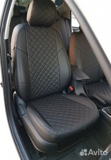 Чехлы Автопилот эко кожа ромб