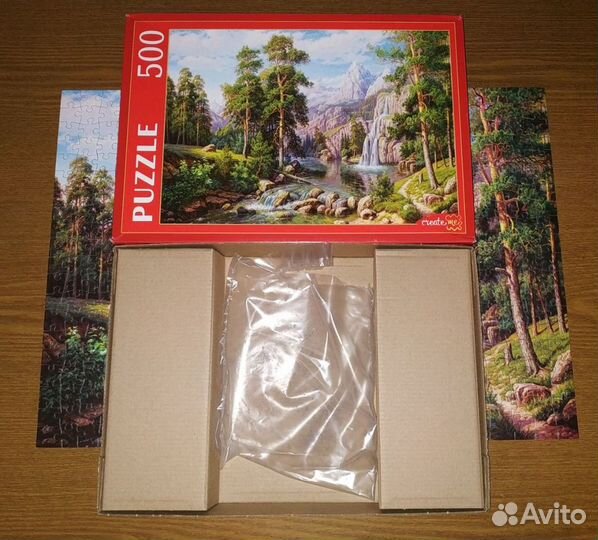 Рыжий кот пазл 