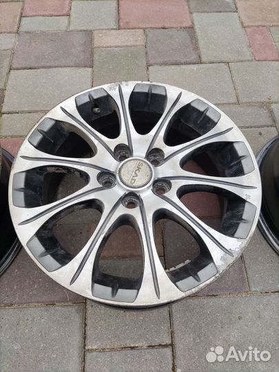 Диски литые r 15 5 100 комплект 4 шт