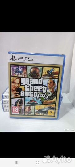 Игра PS 5 Grand Theft Auto GTA 5. Диск. Новый
