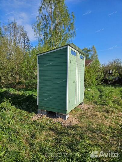 Летний душ с хозблоком