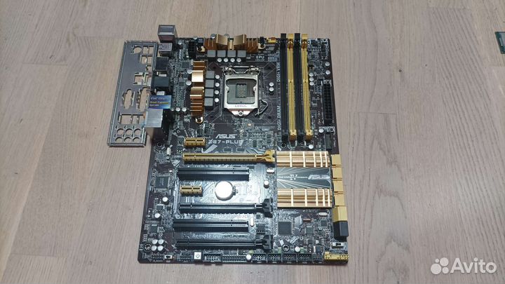 Мат. плата Asus Z87-Plus (1150 )