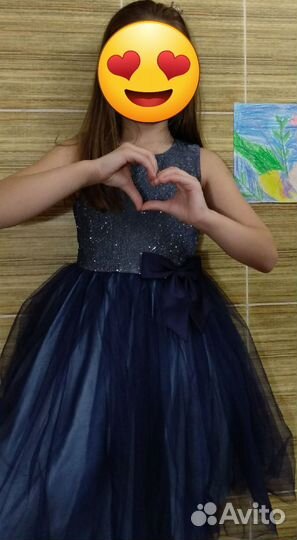 Платье для девочки 134