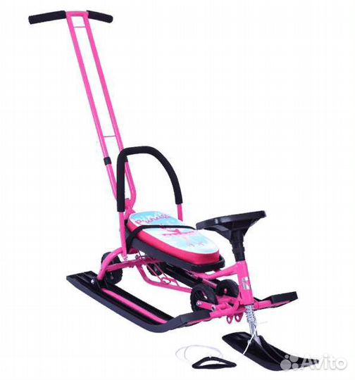 Снегокат Барс 111 Mobile с Т-образным толкателем и